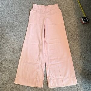 New We the Free by Free People Breezy Denim Pull on Jeans ~ Light Pink